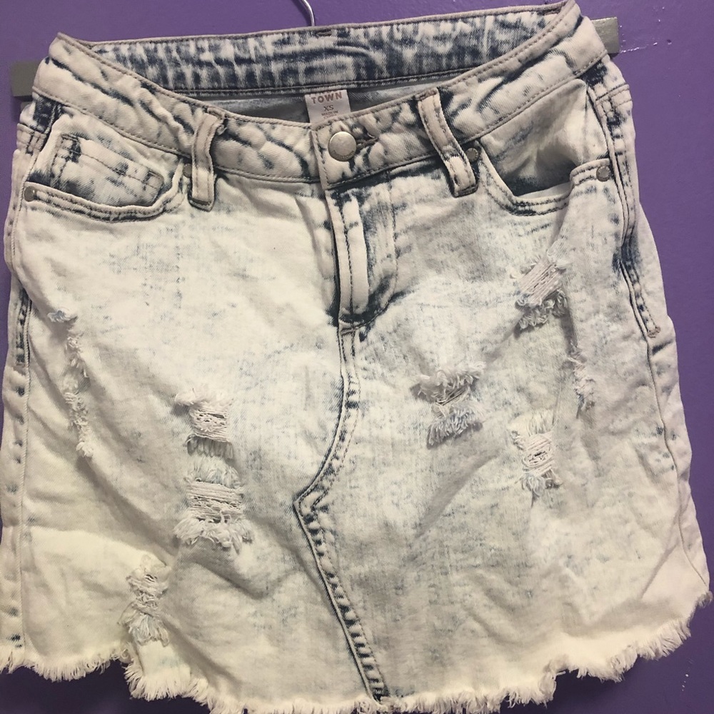 Denim Skirt